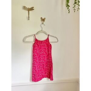 1990s Girls Oshkosh B'Gosh Cotton Gardening Dress